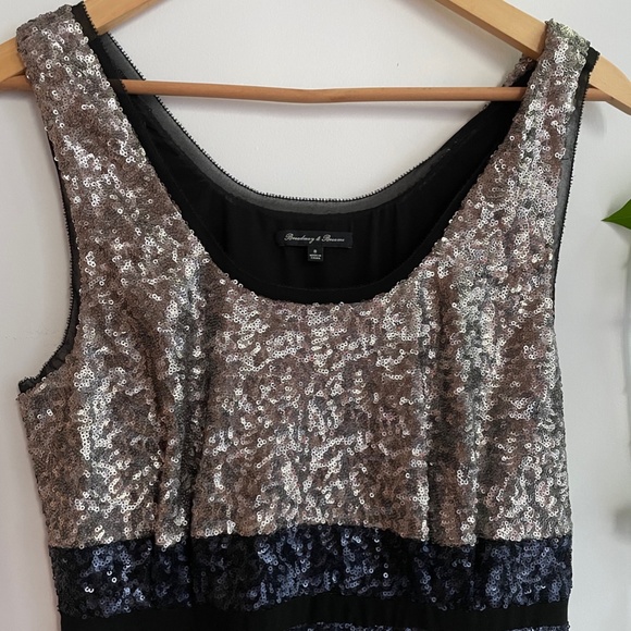 Madewell Colorblock sequins mini dress - Picture 2 of 7